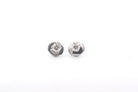 Boucles d’oreilles puces diamants extra blanc en or - Castafiore