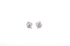 Boucles d’oreilles puces diamants extra blanc en or - Castafiore