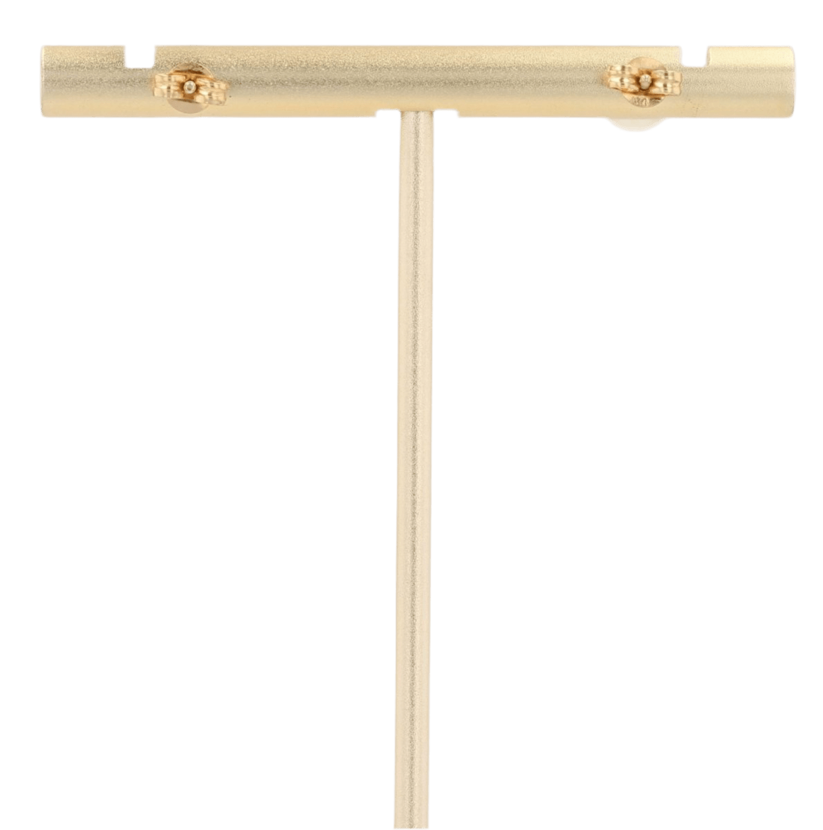 Boucles d'oreilles Puces en or jaune et perles - Castafiore