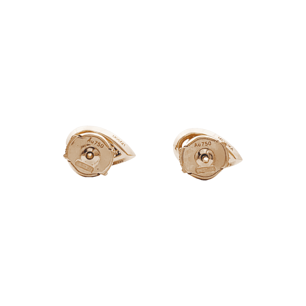 Boucles d'oreilles Puces MESSIKA "Fiery" en or rose et diamants - Castafiore