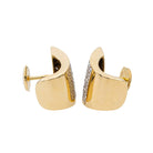 Boucles d'oreilles Puces Or jaune Diamant - Castafiore