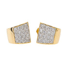 Boucles d'oreilles Puces Or jaune Diamant - Castafiore