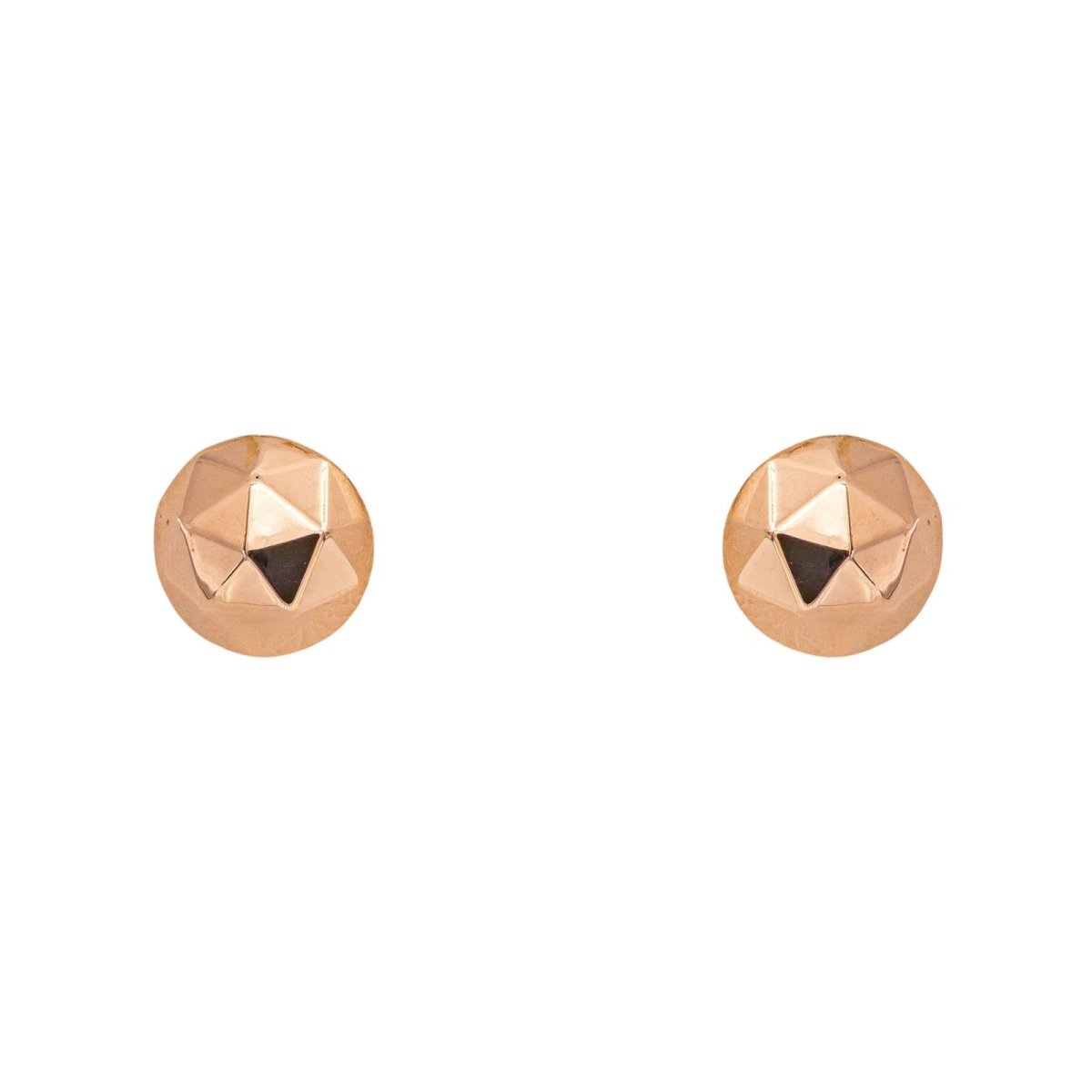 Boucles d'oreilles Puces Or rose - Castafiore