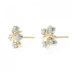 Boucles d'oreilles Puces TIFFANY & CO. "Sixteen Stone" en or jaune, platine et diamants - Castafiore
