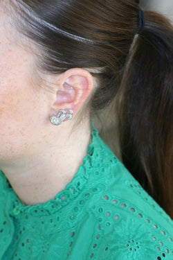 Boucles d'Oreilles Retro Diamants 1.55 Cts - Castafiore