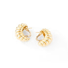 Boucles d'oreilles TIFFANY en or jaune. - Castafiore