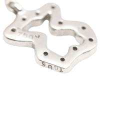 Boucles d'oreilles TOUS "Kaos" en or blanc et diamants - Castafiore