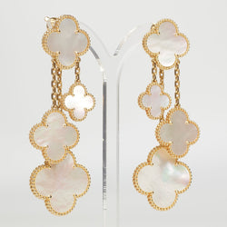 Boucles d’oreilles Van Cleef & Arpels Magic Alhambra 4 motifs - Castafiore