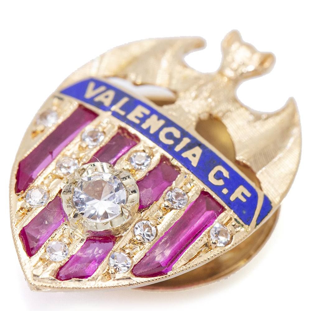 Bouclier du FC Valence en or et diamants - Castafiore