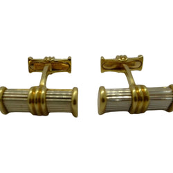 Boutons de manchette BRY & G Années 30 en or jaune - Castafiore