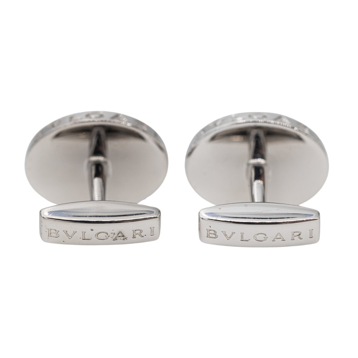 Boutons de manchette BULGARI en Argent - Castafiore