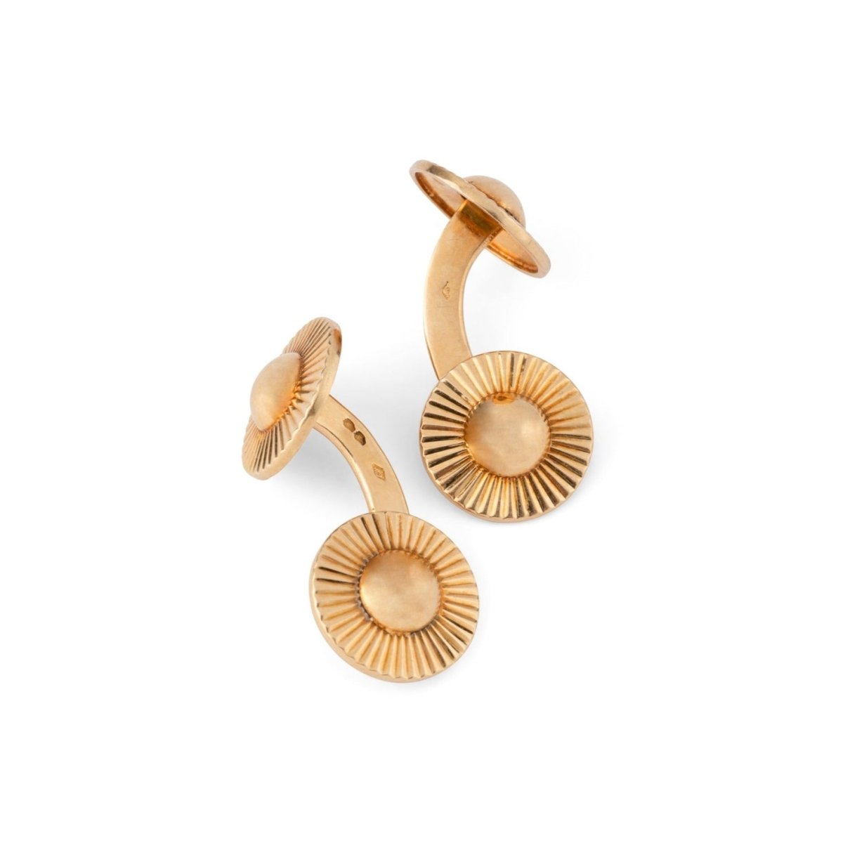 Boutons de manchette CARTIER en or jaune - Castafiore