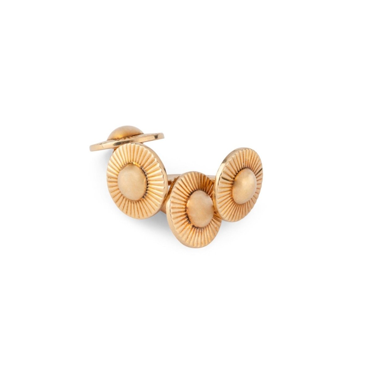 Boutons de manchette CARTIER en or jaune - Castafiore