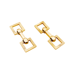 Boutons de manchette Cartier, or jaune. - Castafiore