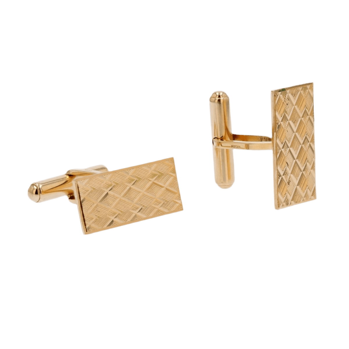 Boutons de manchette en or jaune - Castafiore