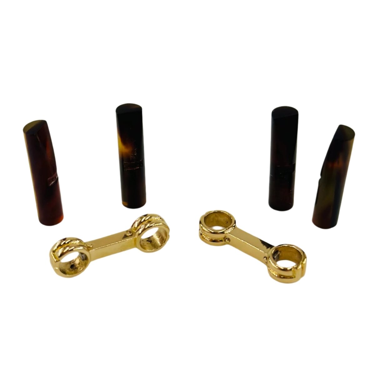 Boutons de manchette en or jaune - Castafiore