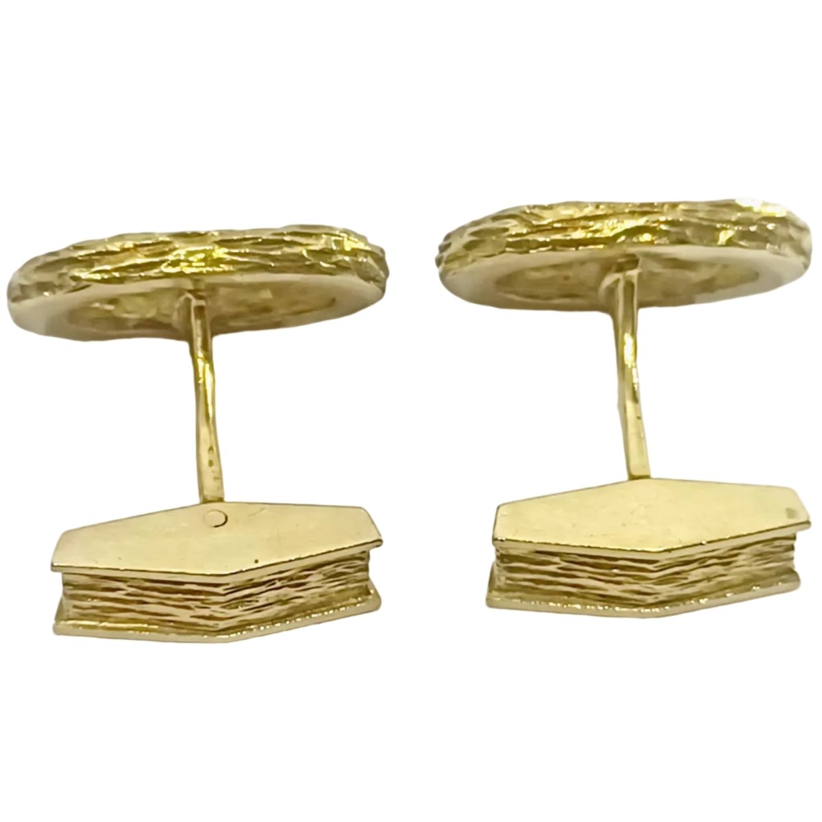 Boutons De Manchette en or jaune - Castafiore