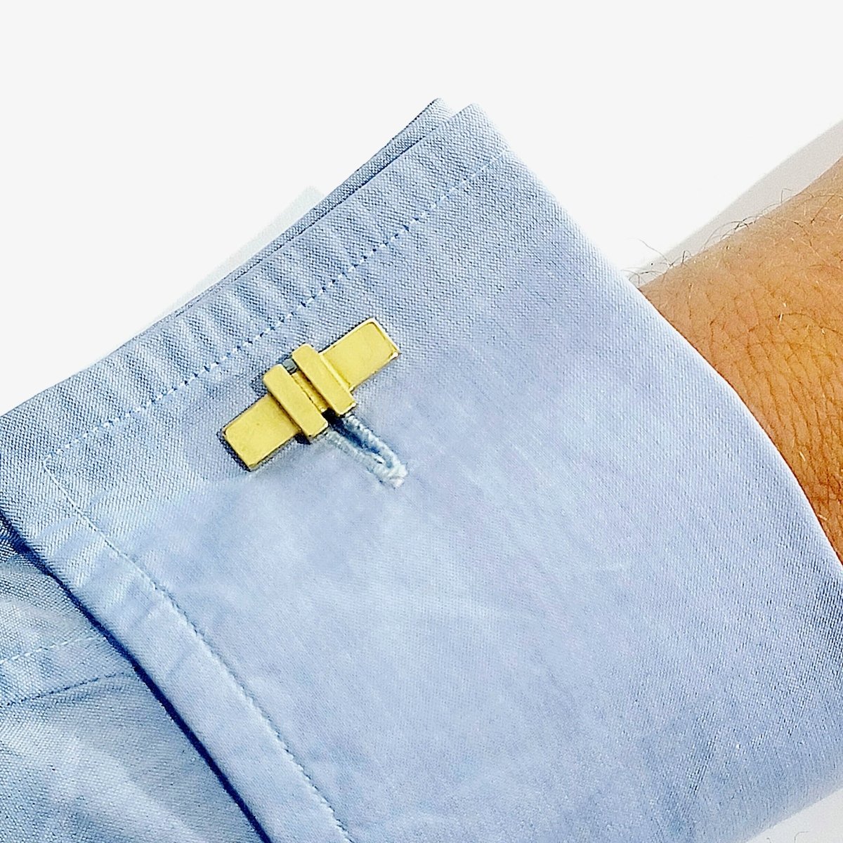 Boutons de manchette en or jaune - Castafiore