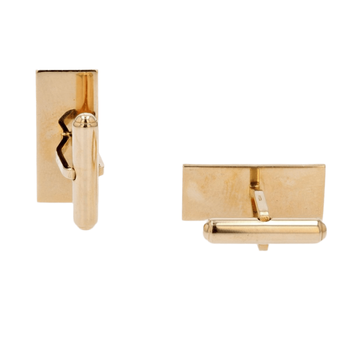 Boutons de manchette en or jaune - Castafiore