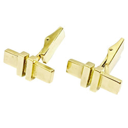 Boutons de manchette en or jaune - Castafiore