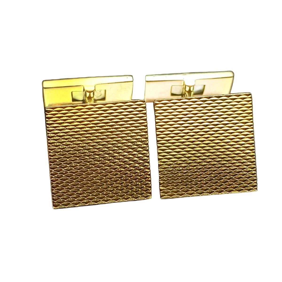 Boutons de manchette en or jaune - Castafiore