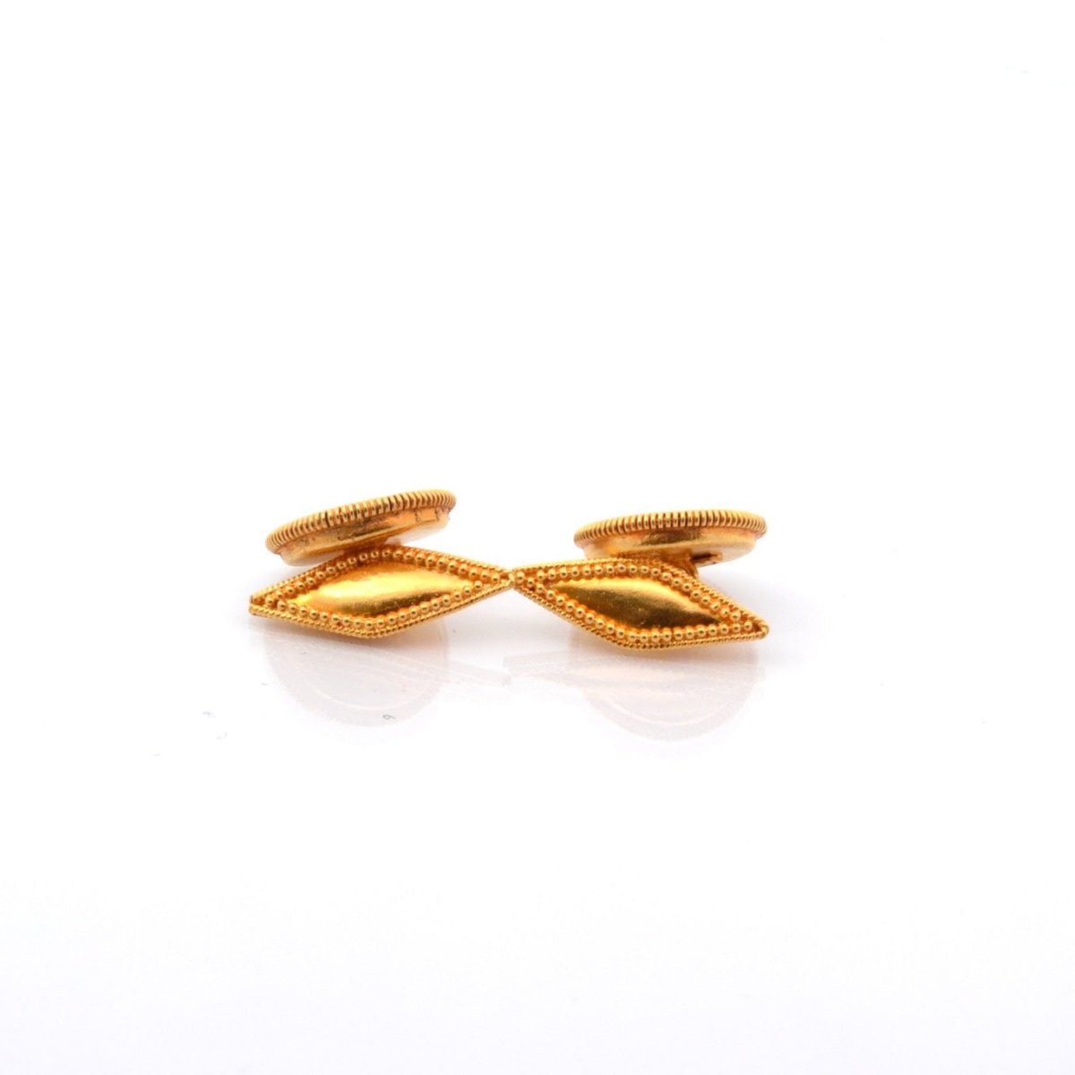 Boutons de Manchette LALAOUNIS en or jaune - Castafiore