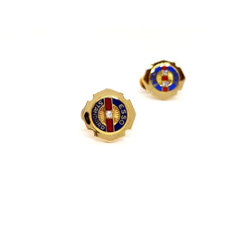 Boutons de manchette Or jaune Diamant - Castafiore