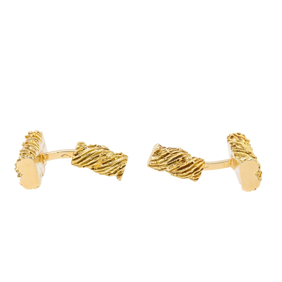 Boutons de manchette VAN CLEEF & ARPELS en or jaune - Castafiore