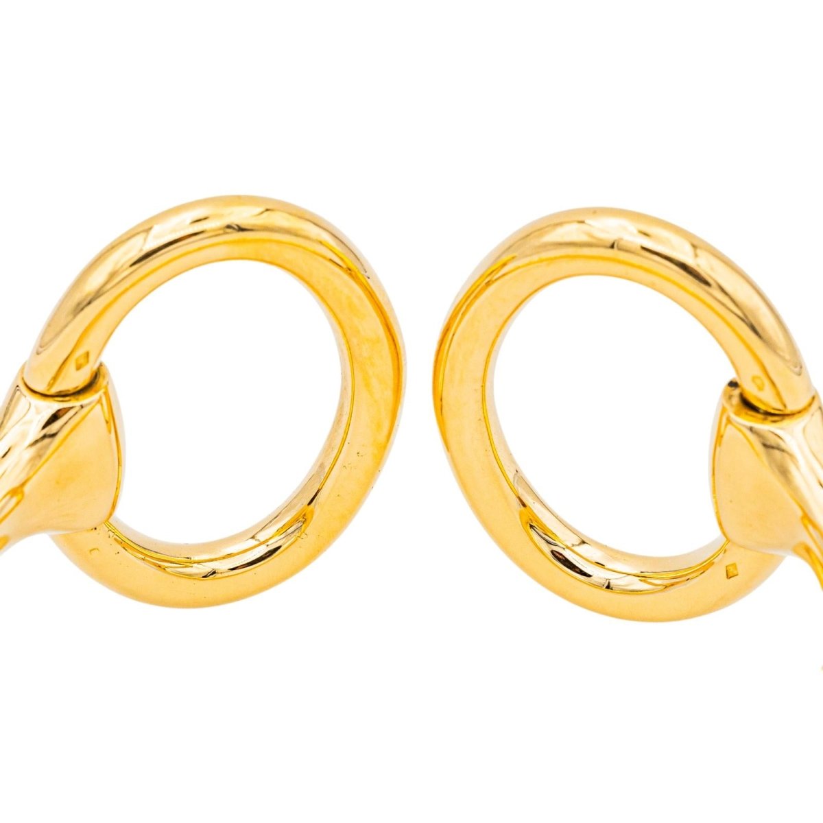 Bracelent Jonc HERMÈS "Nausicaa" en or jaune - Castafiore