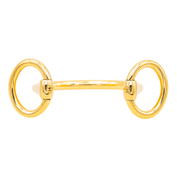 Bracelent Jonc HERMÈS "Nausicaa" en or jaune - Castafiore