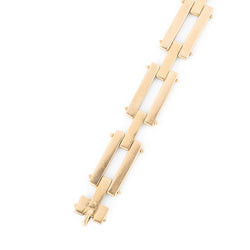 Bracelet à maillons en or jaune - Castafiore