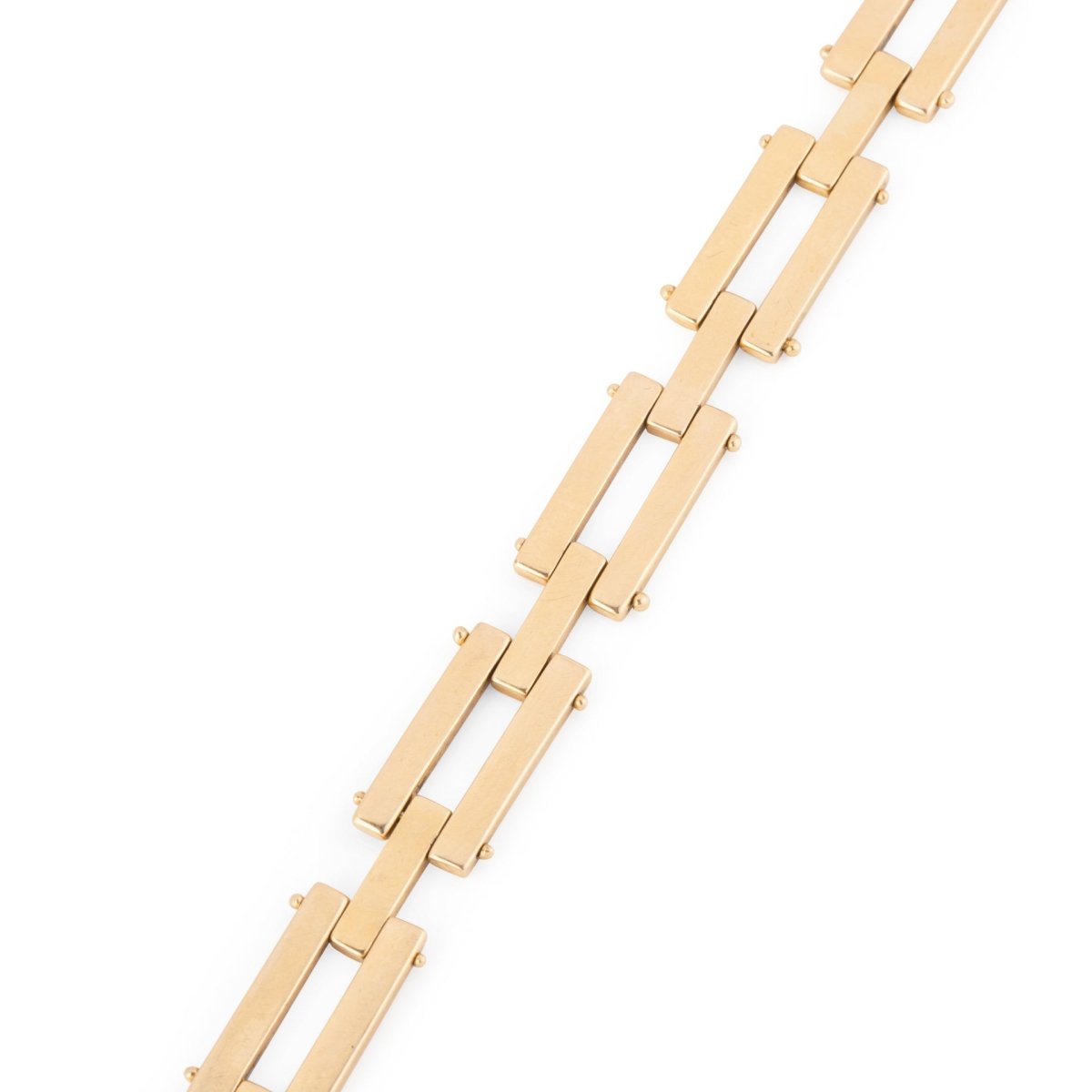 Bracelet à maillons en or jaune - Castafiore