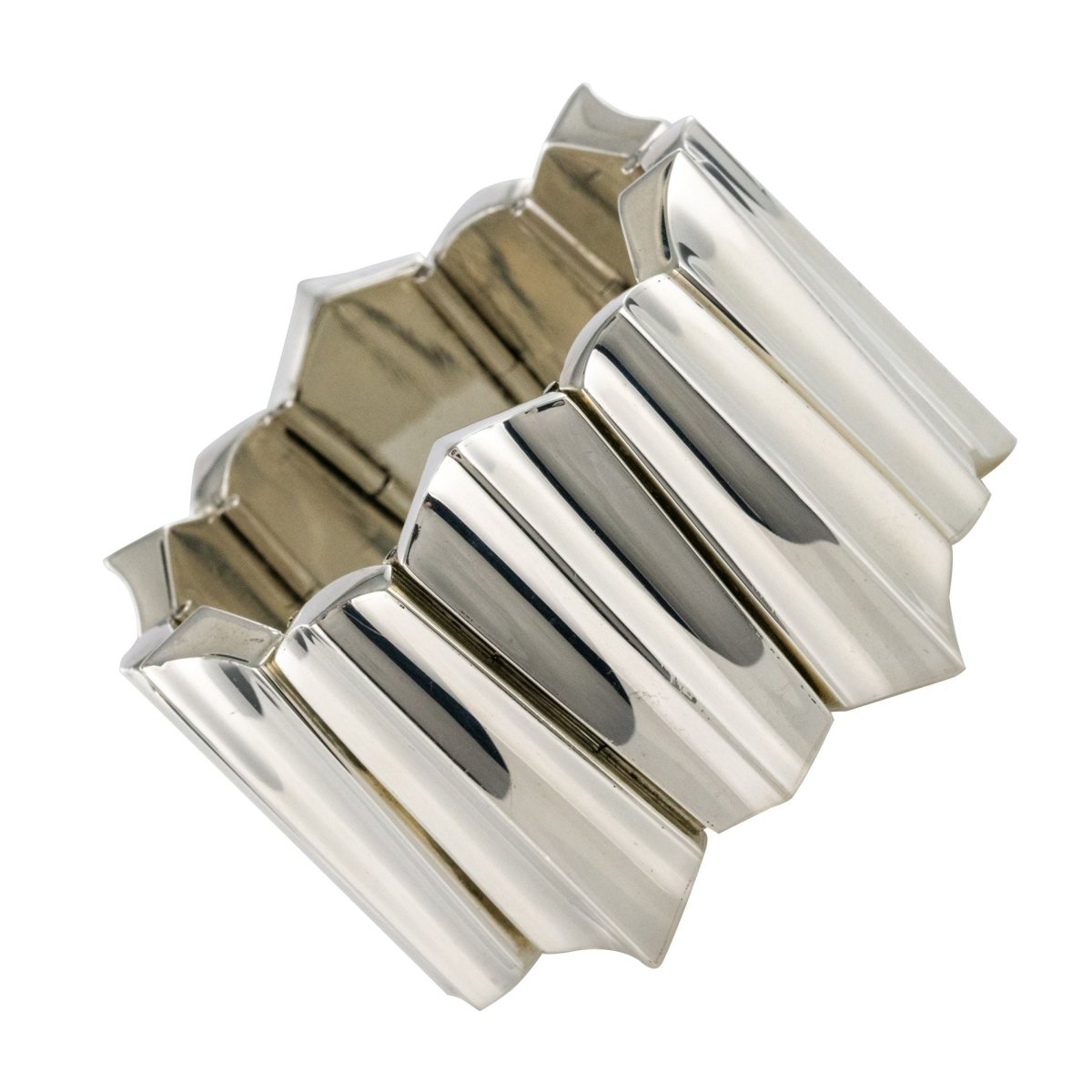 Bracelet argent moderniste - Castafiore