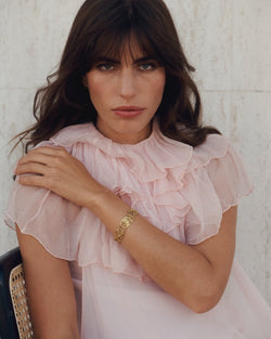 Bracelet Art Nouveau Arnould en Or Jaune - Castafiore