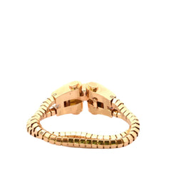 Bracelet BOUCHERON en or jaune, saphir et diamants - Castafiore