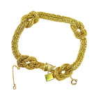 Bracelet BOUCHERON "noeud marin" en or jaune - Castafiore