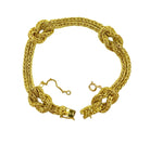 Bracelet BOUCHERON "noeud marin" en or jaune - Castafiore