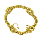 Bracelet BOUCHERON "noeud marin" en or jaune - Castafiore