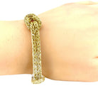 Bracelet BOUCHERON "noeud marin" en or jaune - Castafiore