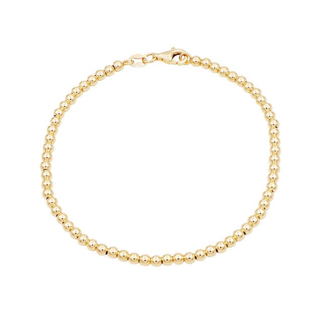 Bracelet Boules Or 3mm - Castafiore
