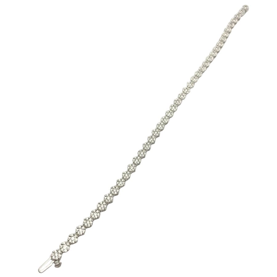Bracelet Bracciale en or blanc diamants - Castafiore