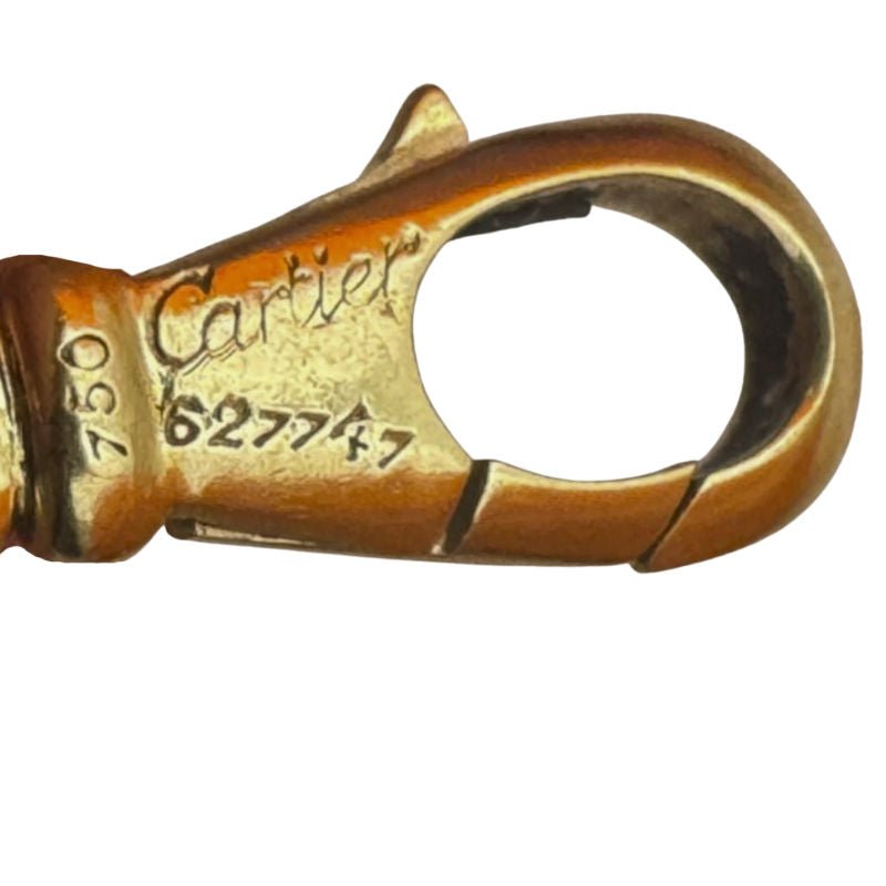 Bracelet Breloque CARTIER "Scarab" en or jaune - Castafiore