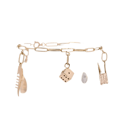 Bracelet Breloque en or jaune - Castafiore