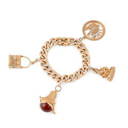 Bracelet Breloques en or rose - Castafiore