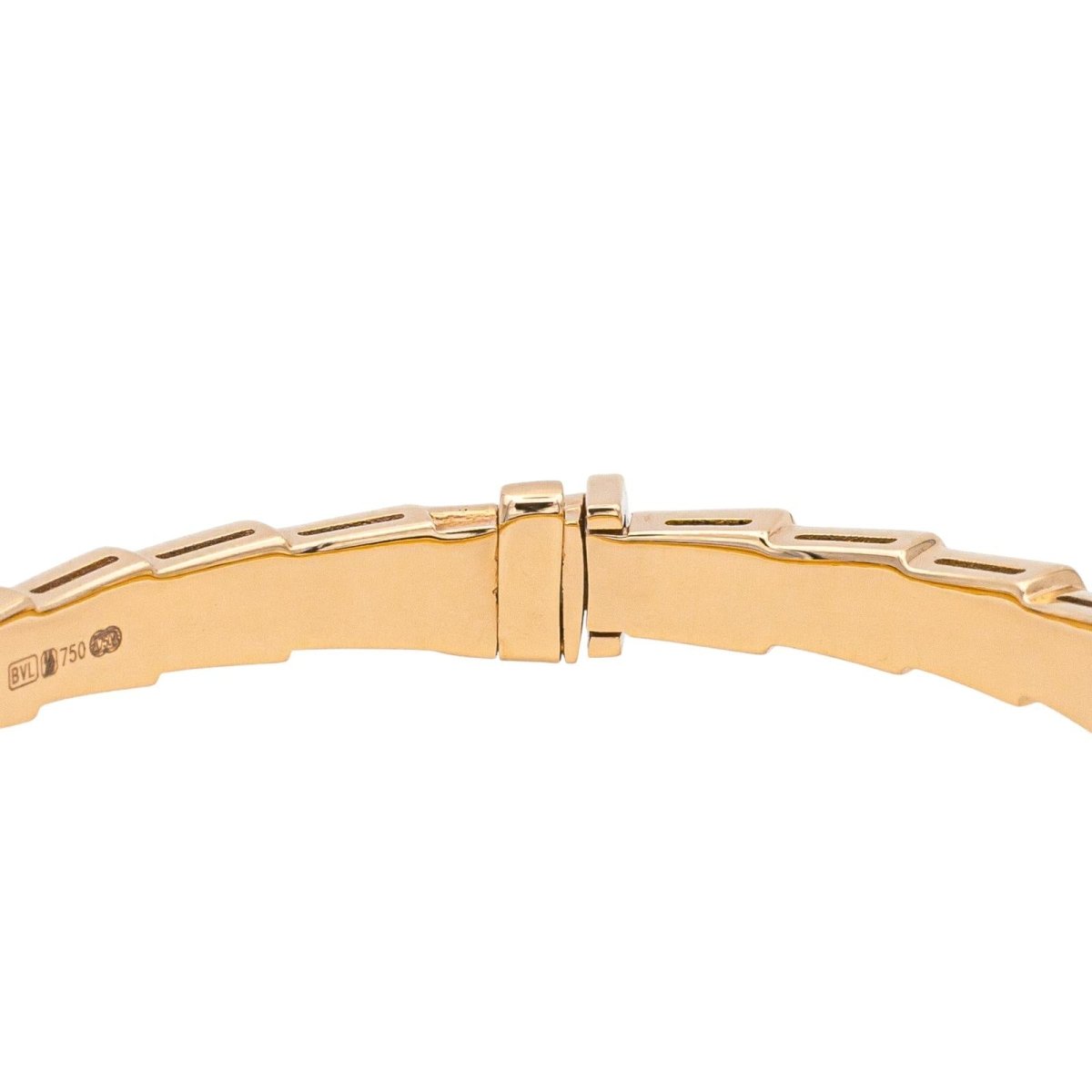 Bracelet BULGARI "Serpenti" en or rose et malachite - Castafiore