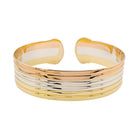 Bracelet CARTIER "Double C" en trois ors - Castafiore