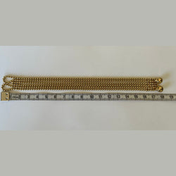 Bracelet CARTIER "Draperie" en or jaune 18k - Castafiore