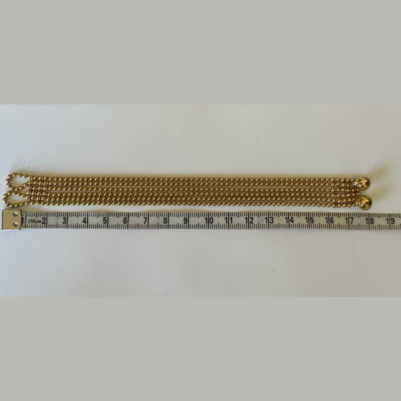 Bracelet CARTIER "Draperie" en or jaune 18k - Castafiore