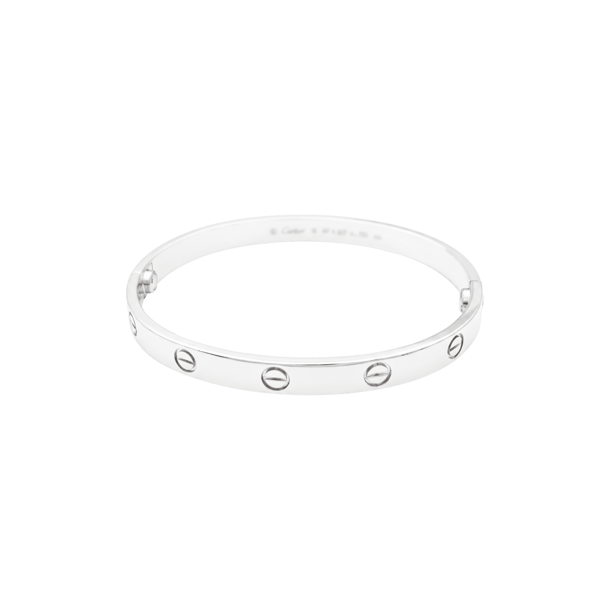 Bracelet CARTIER en or blanc - Castafiore