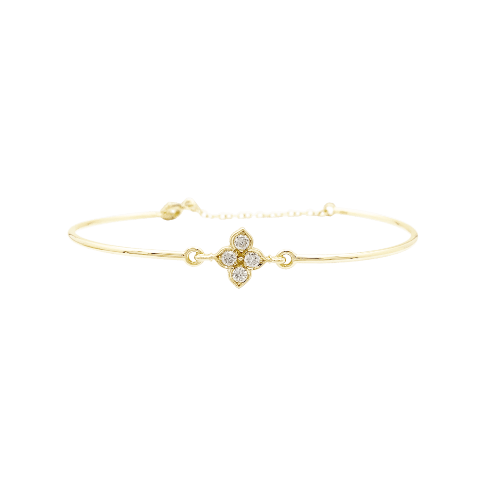 Bracelet CARTIER "Inde Mystérieuse" en or jaune et diamants - Castafiore